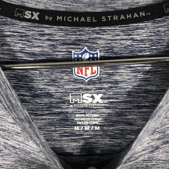 NFL MSX by Michael Strahan Heathered Gray Seahawks Performance Long Sleeve M - Picture 4 of 7